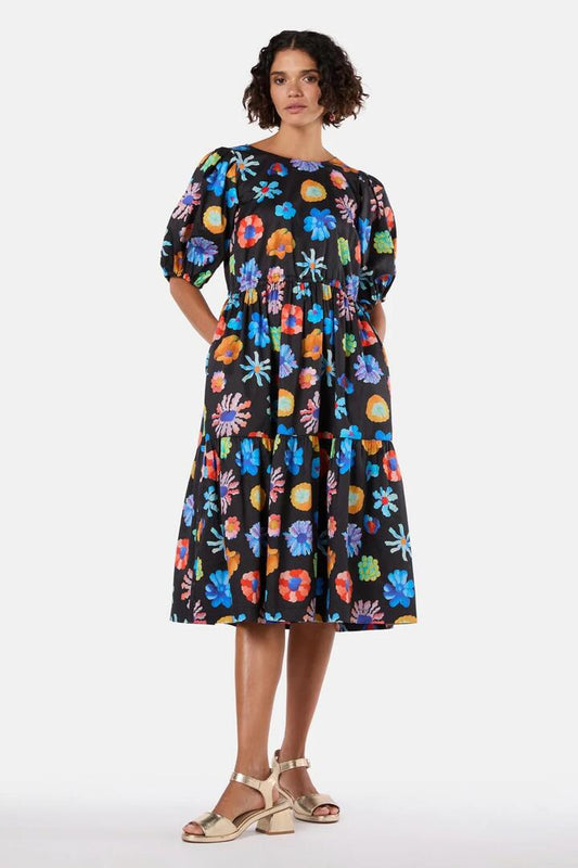 Image of Dresses. Productname: Big Bouquet Smock Dress in Print colour by brand - Gorman