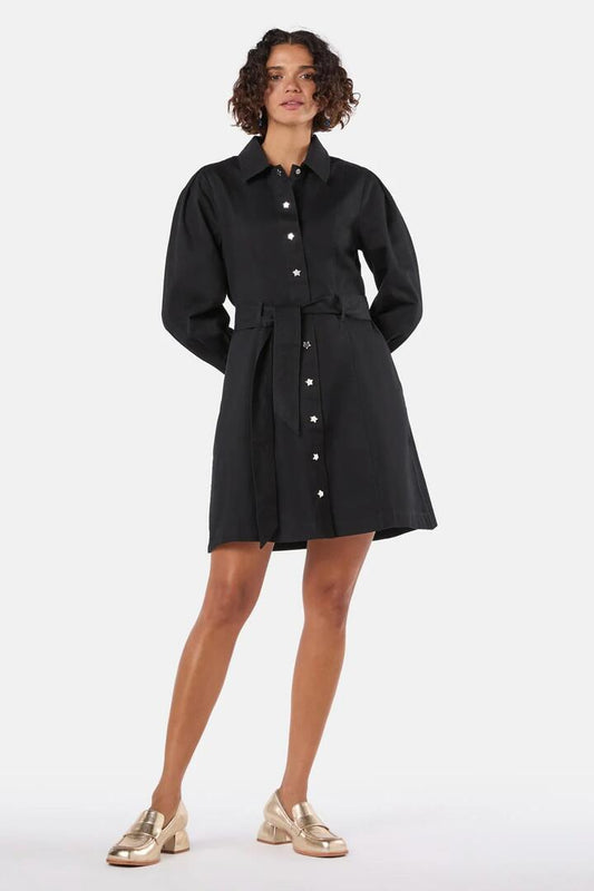 Image of Dresses. Productname: Mia Dress in Black colour by brand - Gorman