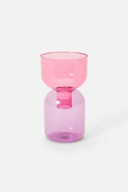 Image of Kitchen & Dining. Productname: Berry Glass Candle Holder in Multi colour by brand - Gorman