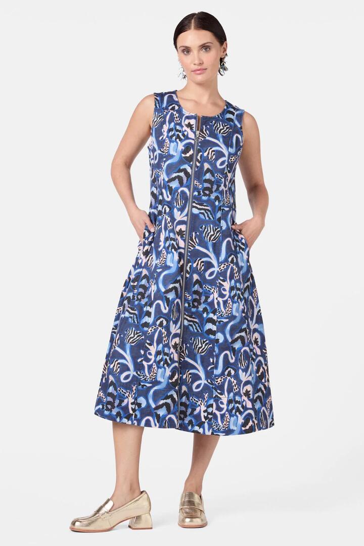 Image of Dresses. Productname: The Vines Denim Dress in Print colour by brand - Gorman