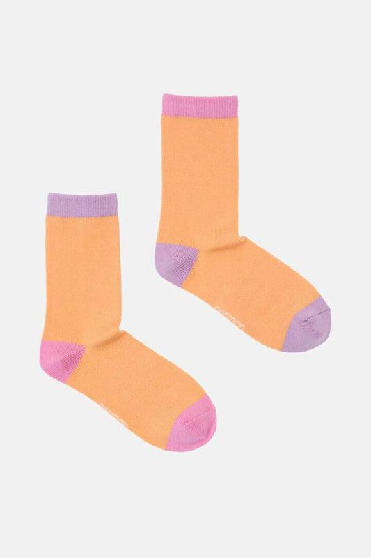 Image of Socks. Productname: Orange Wool Sock in Multi colour by brand - Gorman