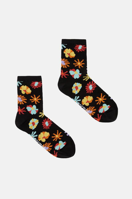 Image of Socks. Productname: Big Bouquet Sock in Multi colour by brand - Gorman