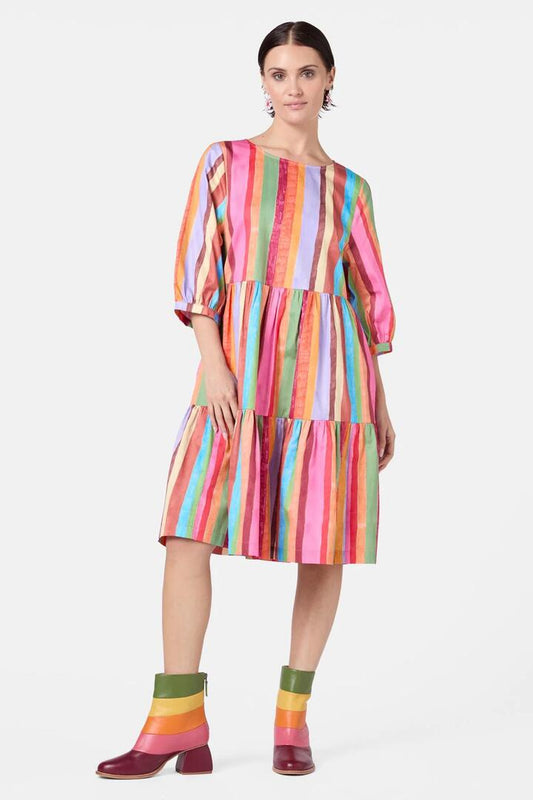 Image of Dresses. Productname: Technicolour Smock Dress in Print colour by brand - Gorman