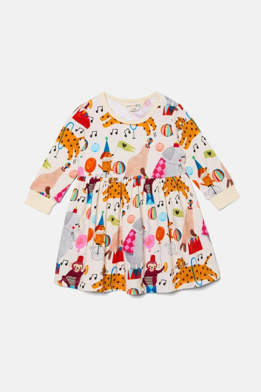 Image of Dresses. Productname: Showtime Baby LS Dress in Cream colour by brand - Gorman