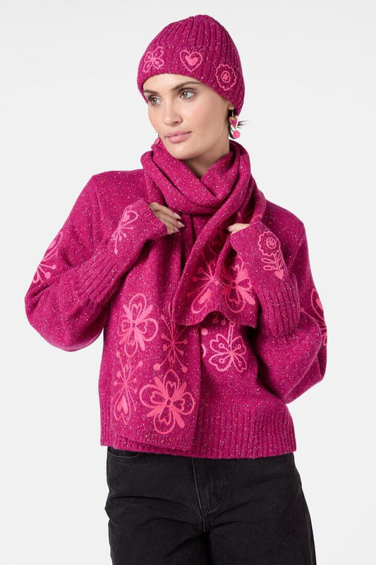 Image of Hats. Productname: Folk Tales Beanie in Red colour by brand - Gorman