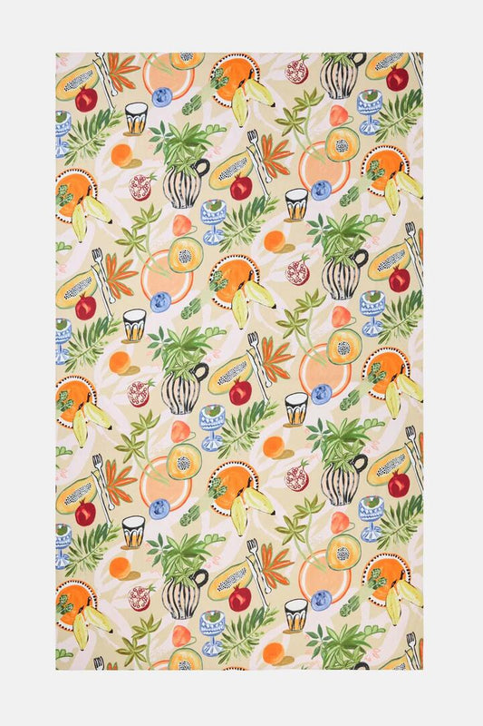 Image of Kitchen & Dining. Productname: Dine & Dash Table Cloth in Print colour by brand - Gorman