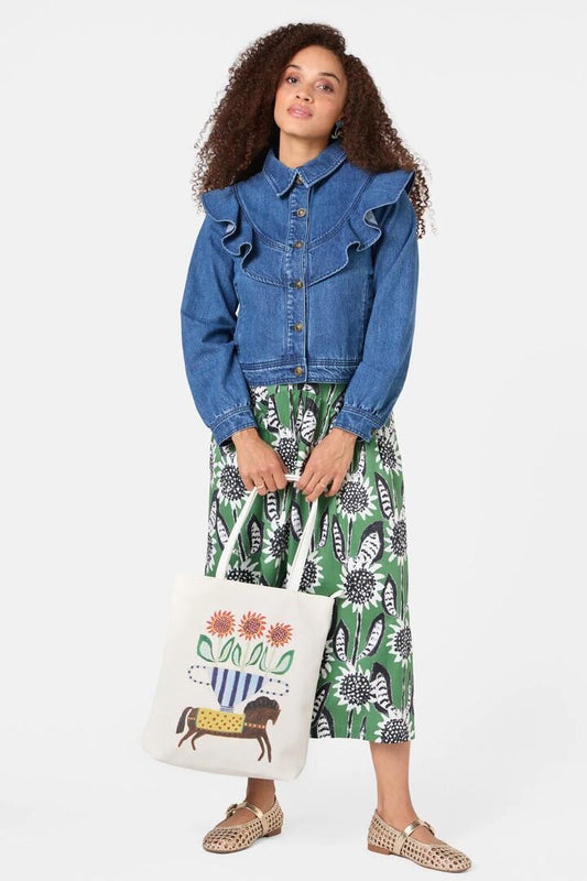 Image of Bags. Productname: The Horses Placement Tote in Print colour by brand - Gorman