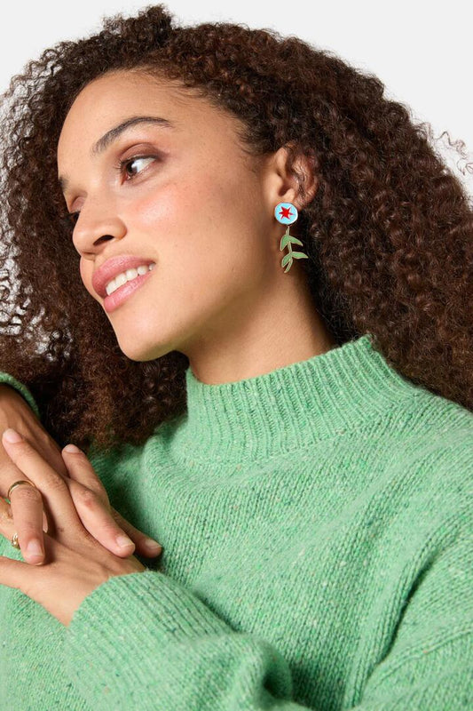 Image of Earrings. Productname: Star Vine Earring in Multi colour by brand - Gorman