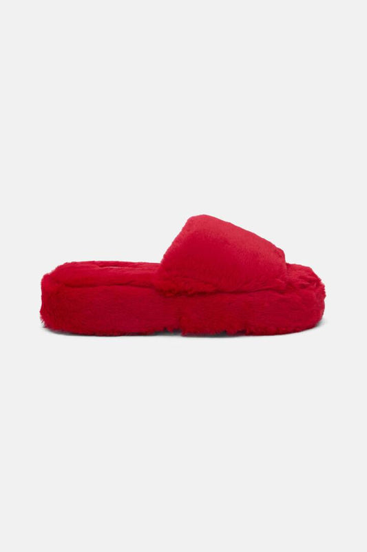 Image of Slippers. Productname: Slide By Slipper Red in Red colour by brand - Gorman