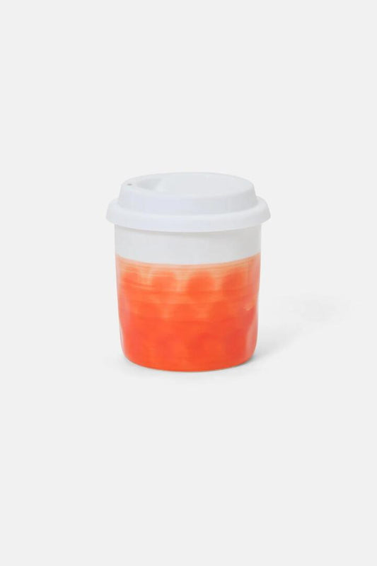 Image of Kitchen & Dining. Productname: Radiant Travel Cup Orange in Orange colour by brand - Gorman