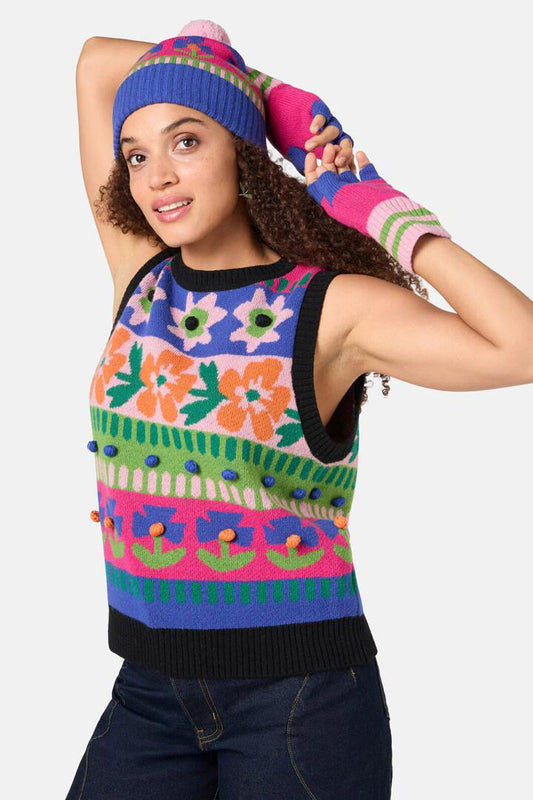 Image of Hats. Productname: Amphora Beanie in Multi colour by brand - Gorman