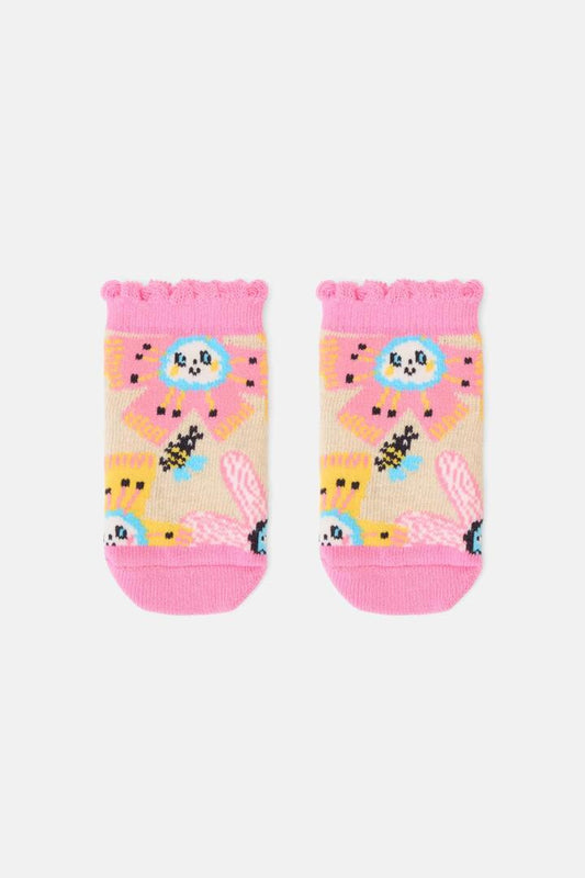 Image of Socks. Productname: Lucky Flower Baby Sock in Multi colour by brand - Gorman