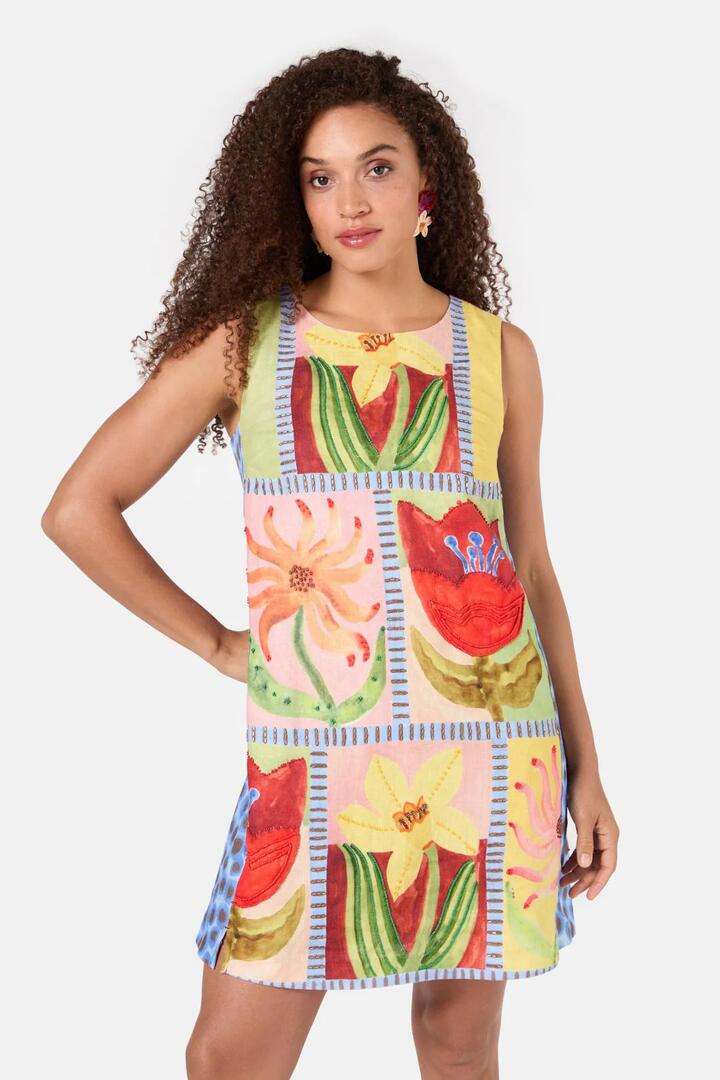 Image of Dresses. Productname: Rosie's Posies Shift Dress in Print colour by brand - Gorman
