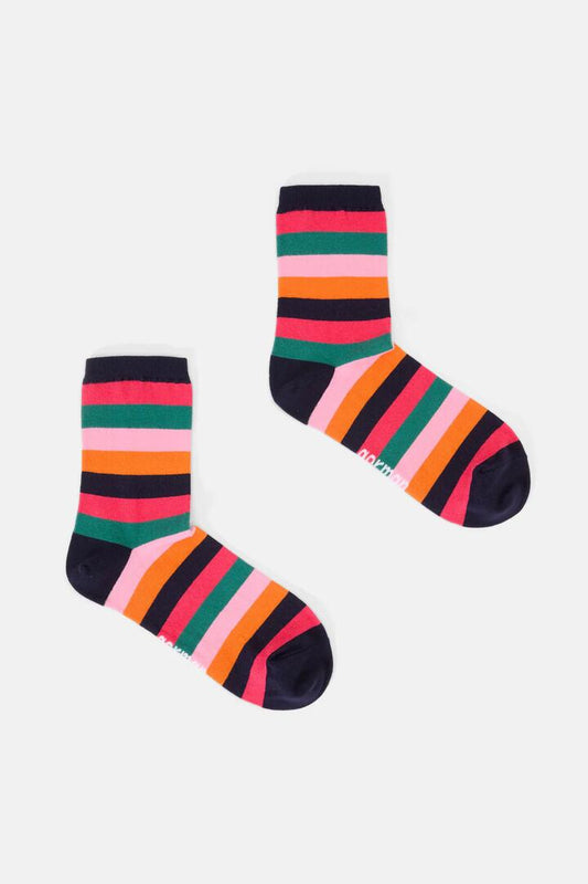 Image of Socks. Productname: Desert Garden Stripe Sock in Multi colour by brand - Gorman