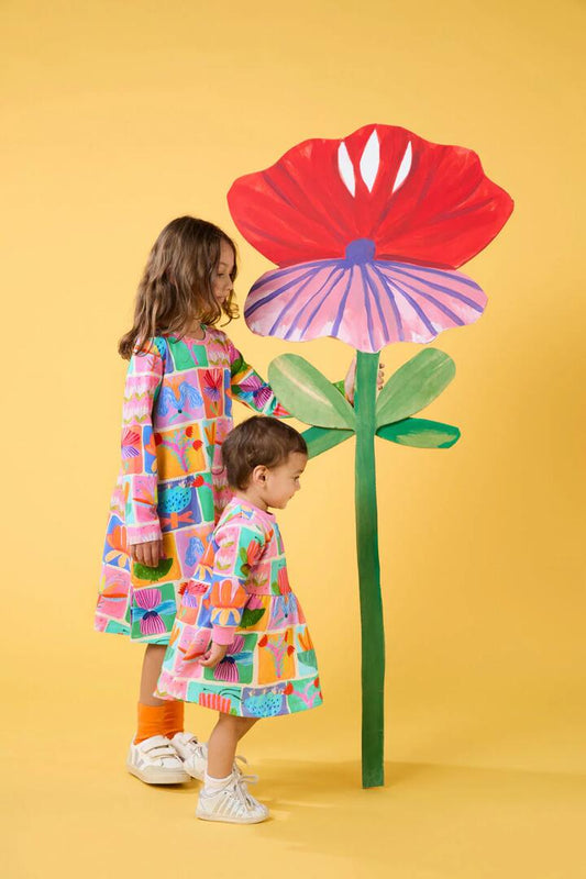 Image of Dresses. Productname: Wild Blooms Kids Dress in Multi colour by brand - Gorman