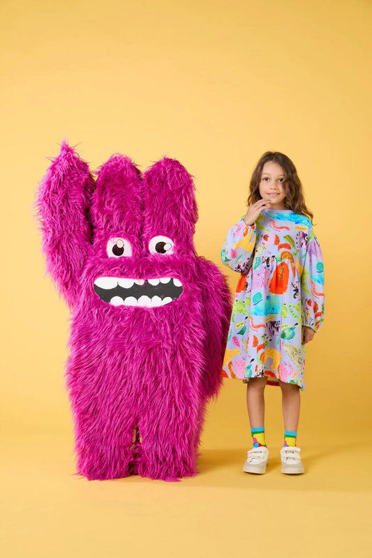 Image of Dresses. Productname: Animals Kids Dress in Lavender colour by brand - Gorman