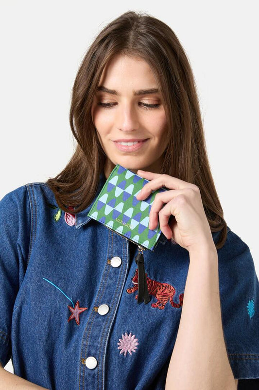 Image of Wallets & Money Clips. Productname: Luna Cirque Zip Fold Wallet in Print colour by brand - Gorman