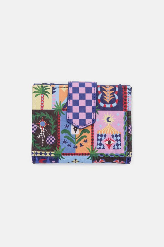 Image of Wallets & Money Clips. Productname: Luna Cirque Slim Fold Wallet in Print colour by brand - Gorman