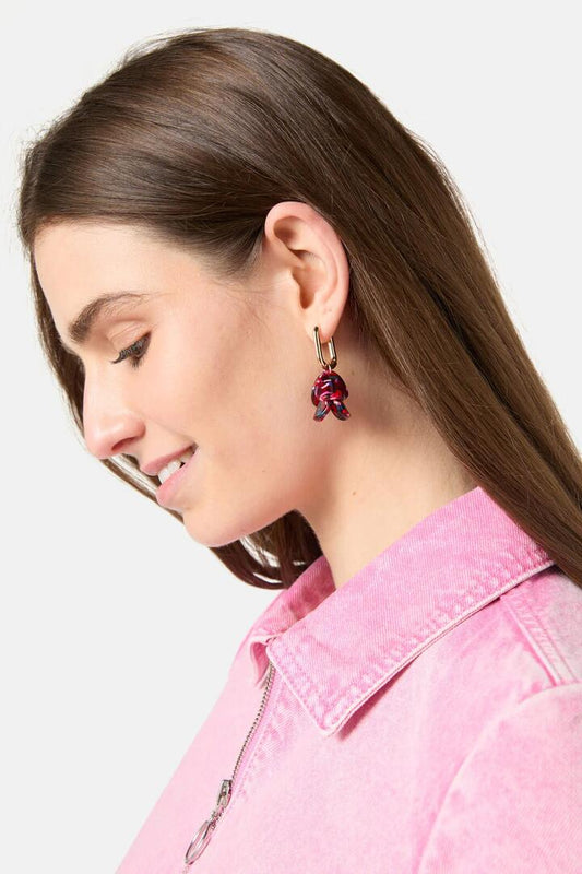 Image of Earrings. Productname: Parade Flower Earring in Multi colour by brand - Gorman