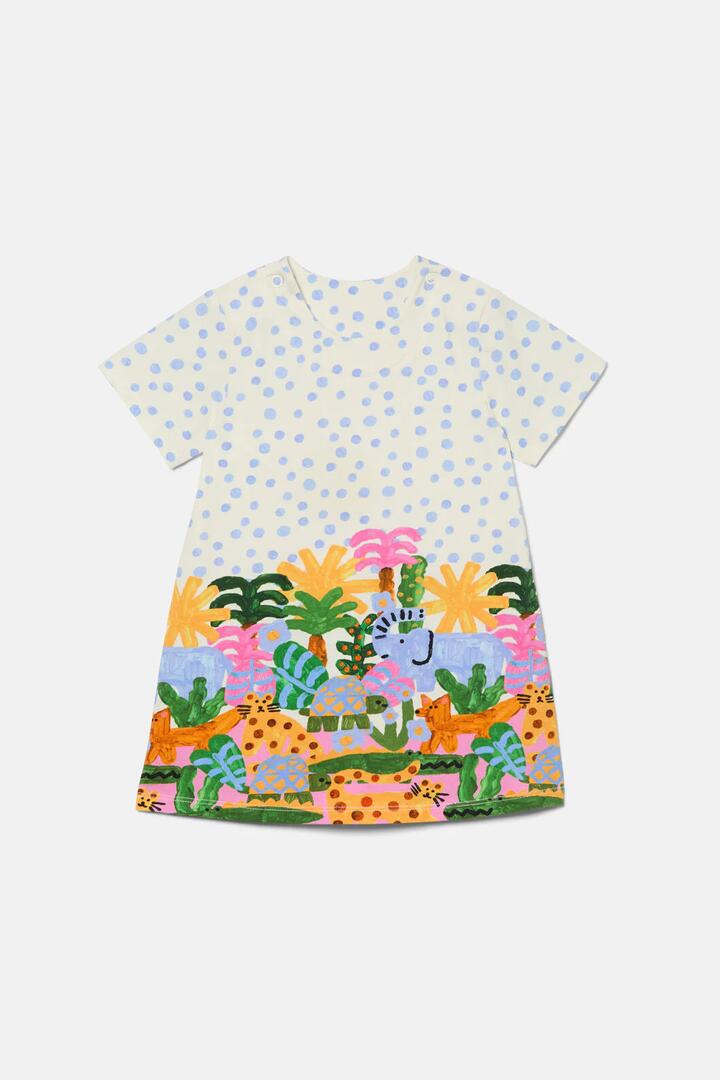 Image of Dresses. Productname: Forest Border Baby Dress in Multi colour by brand - Gorman