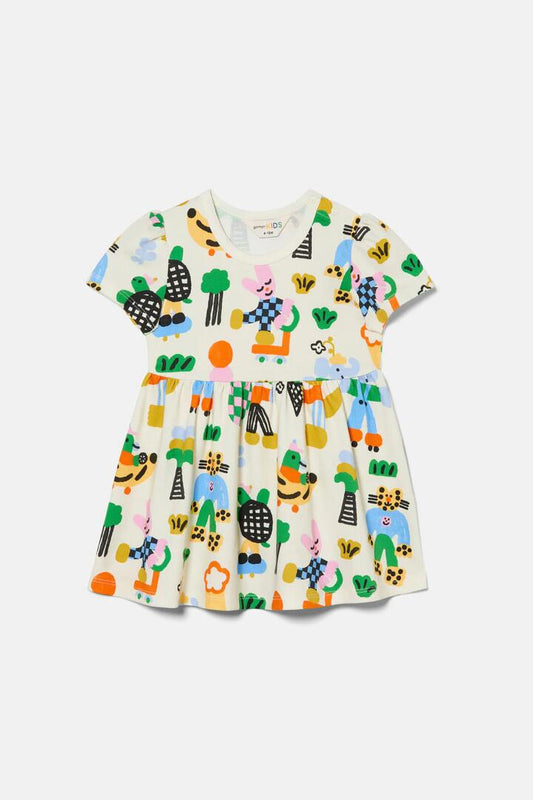 Image of Dresses. Productname: Cool Friends Baby Dress in Cream colour by brand - Gorman