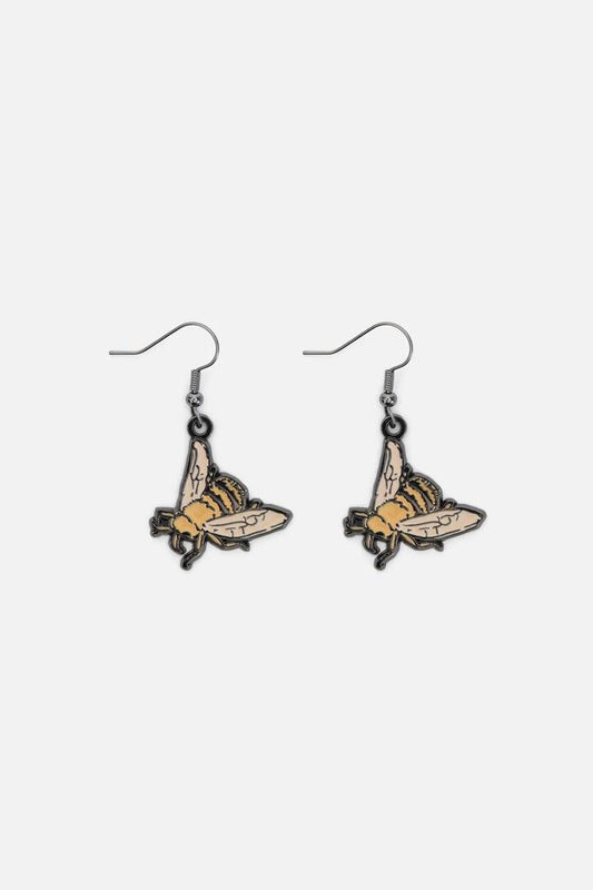 Image of Earrings. Productname: Bee Earrings in Yellow colour by brand - Princess Highway