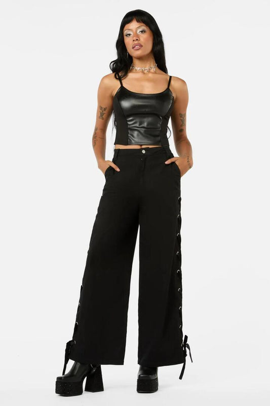 Image of a model wearing Denim. Productname: Revolution Jeans in Black colour by brand - Black Friday