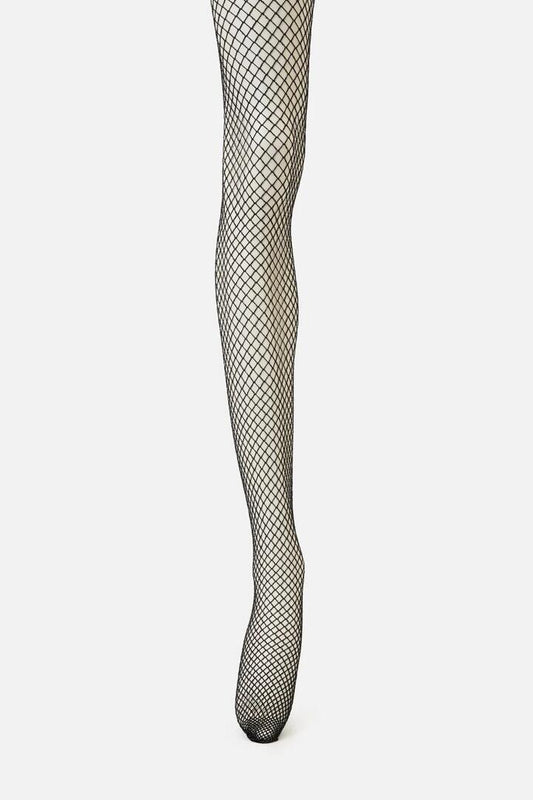 Image of Lingerie. Productname: Silver Glitter Fishnets in Black colour by brand - Dangerfield