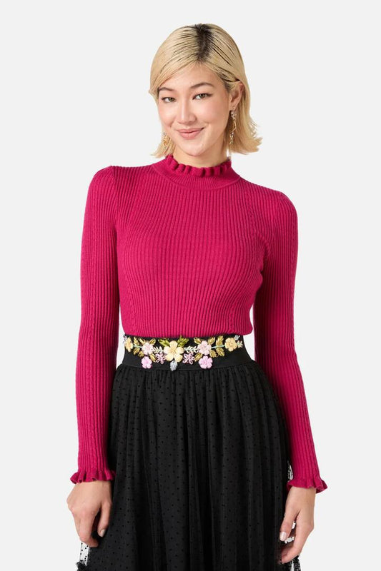 Image of Accessories. Productname: Embroidered Waist Belt in Black colour by brand - Princess Highway
