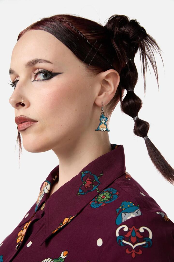 Image of Earrings. Productname: Bowie The Wiz Earrings in Multi colour by brand - Black Friday
