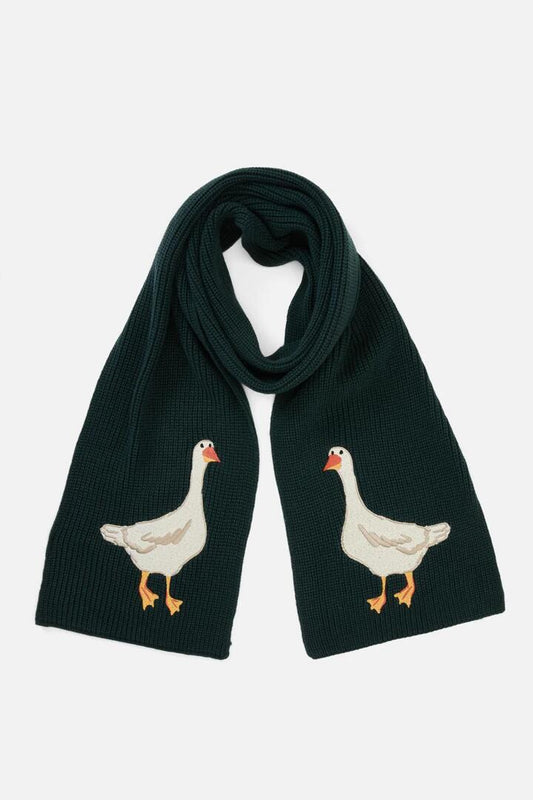 Image of Accessories. Productname: Lucy Goosey Knit Scarf in Midnight colour by brand - Princess Highway
