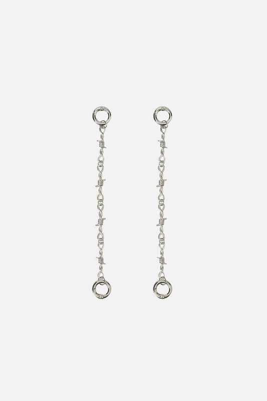 Image of Charms. Productname: Barbed Wire Charm Chain in Silver colour by brand - Dangerfield