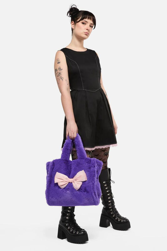 Image of Bags. Productname: Melt an Igloo Fluffy Bag in Purple/Pink colour by brand - Black Friday