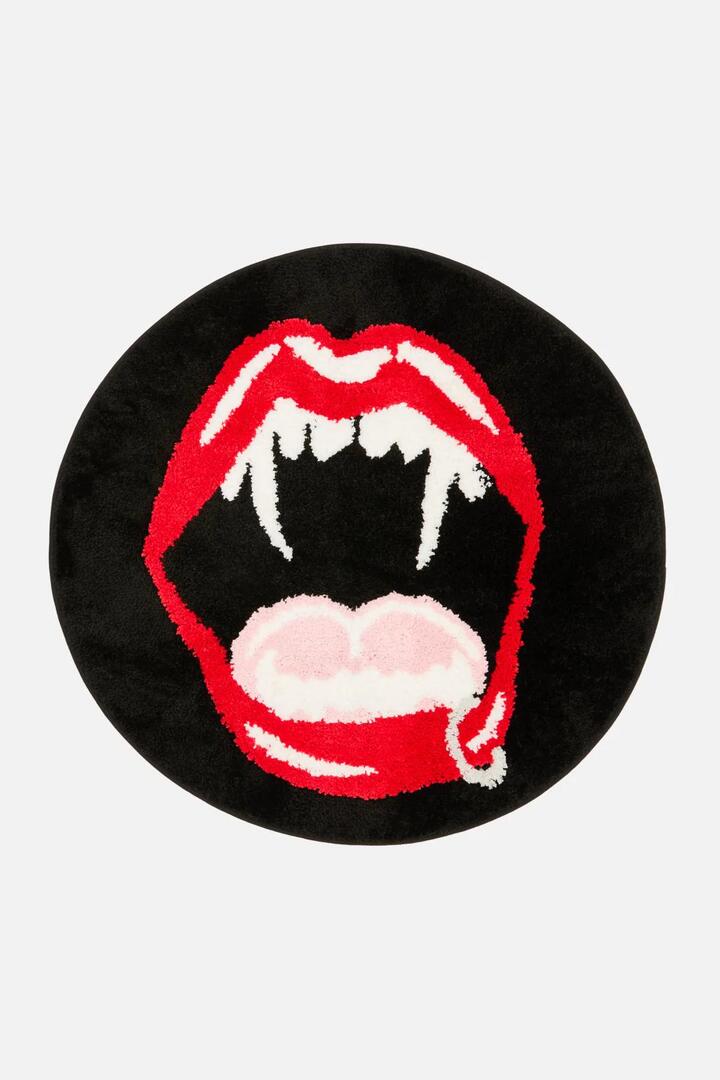 Image of Others. Productname: Immortal Love Rug in Black colour by brand - Black Friday