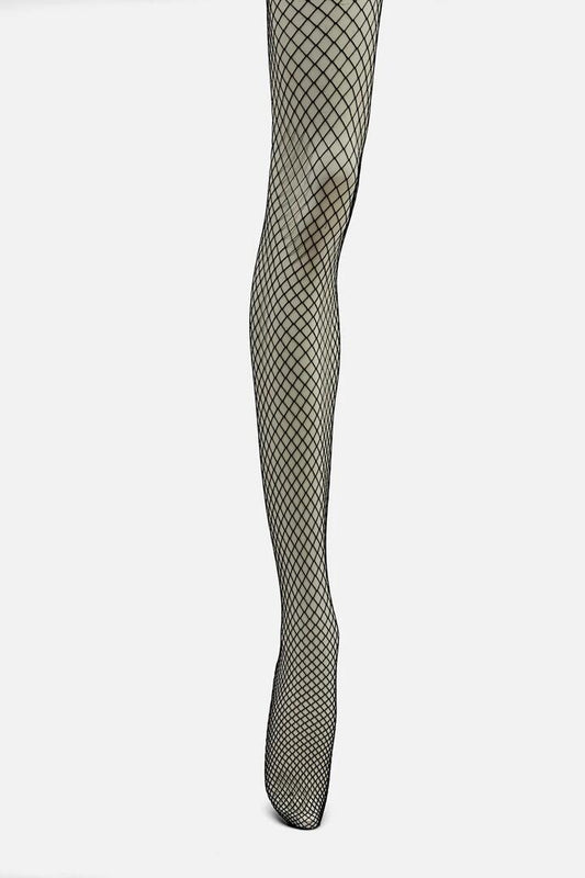 Image of Lingerie. Productname: Black Fishnet Tights in Black colour by brand - Dangerfield