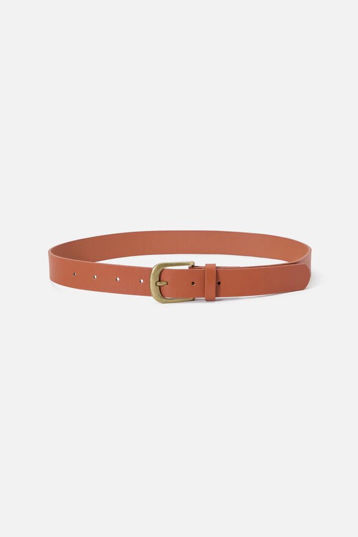 Image of Accessories. Productname: Tan Pants Belt Classic in Tan colour by brand - Princess Highway