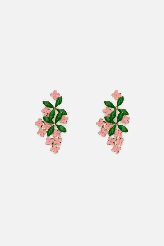 Image of Earrings. Productname: Bunch of Flowers Earrings in Pink colour by brand - Princess Highway