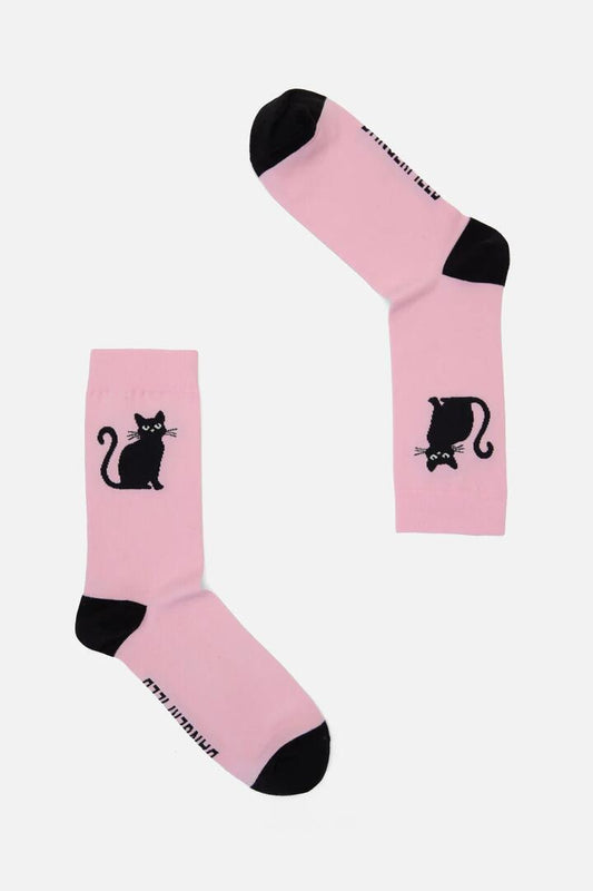 Image of Socks. Productname: Catkins Socks in Pink colour by brand - Dangerfield