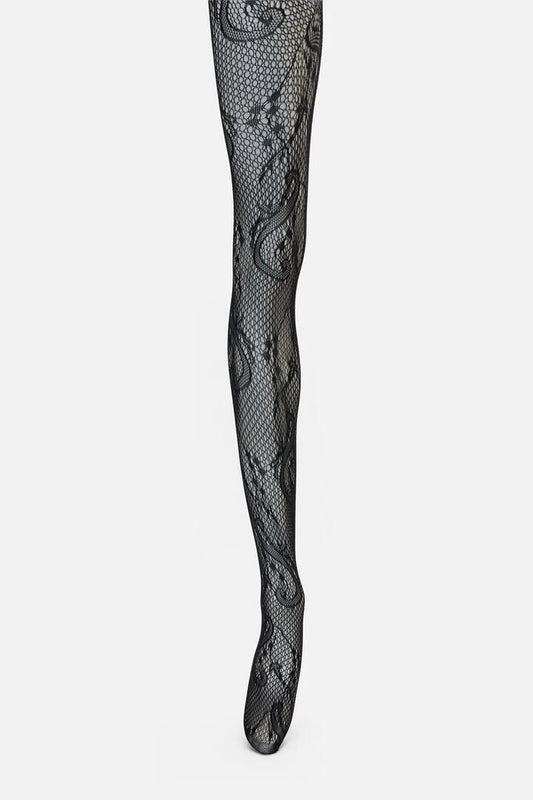 Image of Lingerie. Productname: Mesh Tights in Black colour by brand - Black Friday