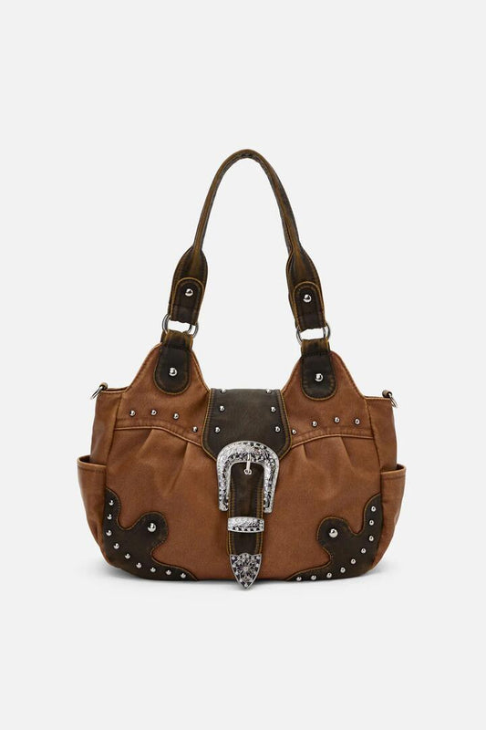 Image of Bags. Productname: Vintage Buckle Bag in Caramel colour by brand - Black Friday