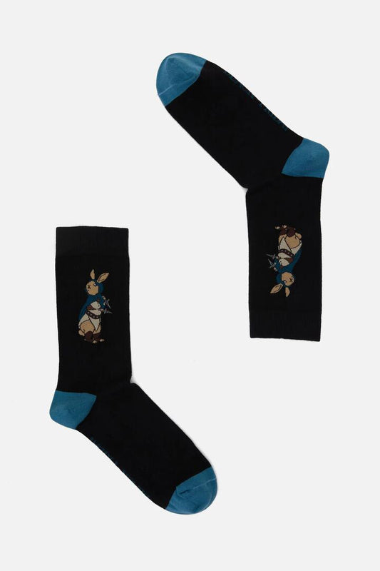 Image of Socks. Productname: Keeper Of The Woods RabbitSock in Black colour by brand - Black Friday