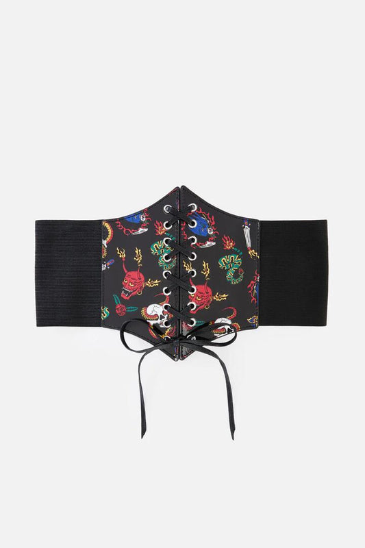 Image of Accessories. Productname: Lawless Waist Belt in Black colour by brand - Dangerfield