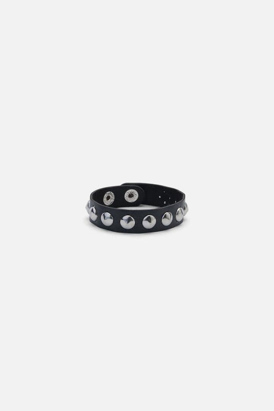 Image of Lingerie. Productname: Round Stud Wrist Band in Black colour by brand - Dangerfield