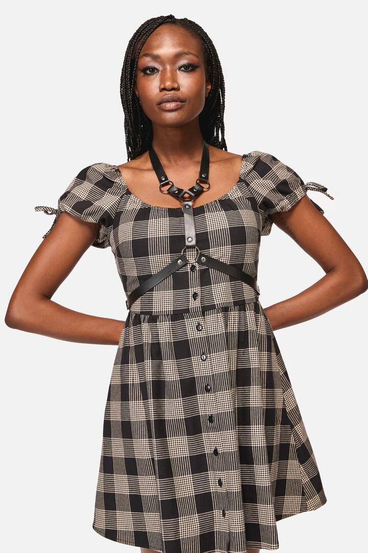 Image of Lingerie. Productname: Y Front Harness in Black colour by brand - Black Friday