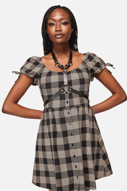 Image of Lingerie. Productname: Y Front Harness in Black colour by brand - Black Friday
