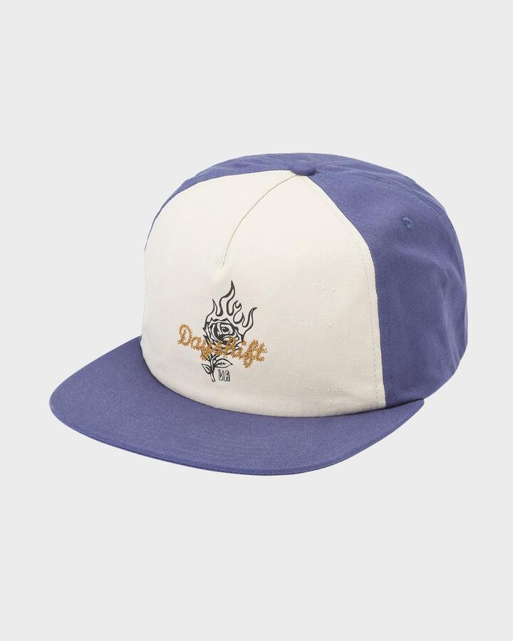 Image of Hats. Productname: RVCA - Mens Ksl Snapback Cap - Natural - in Natural colour by brand - RVCA