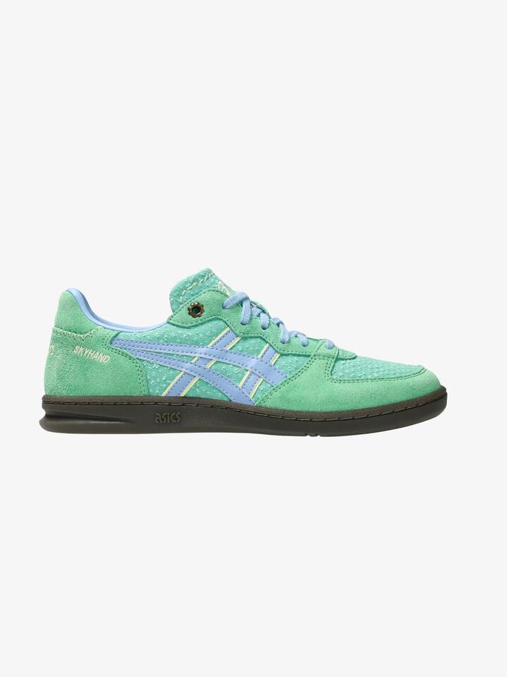 Image of Shoes. Productname: Asics Unisex Skyhand OG in Peppermint/Stone Wash colour by brand - Asics