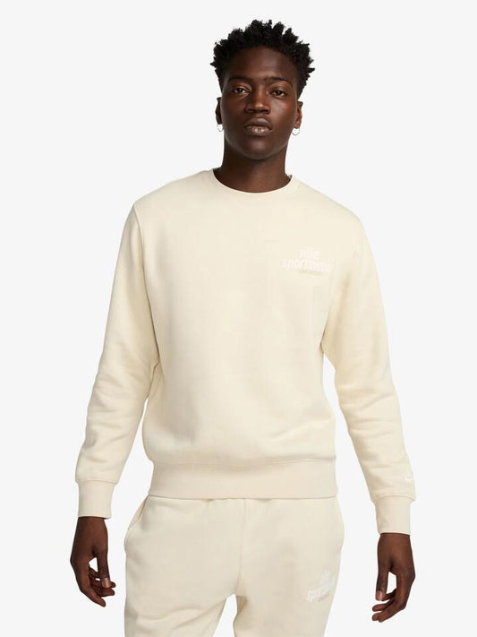 Image of Others. Productname: Nike Club BB Crew in Light Khaki colour by brand - Nike