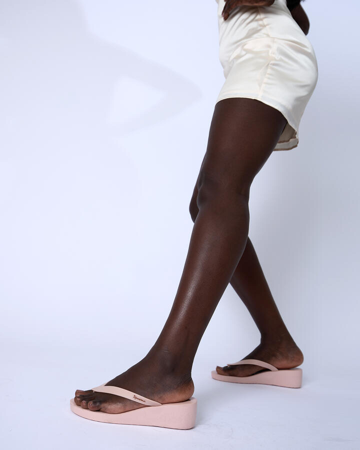 Image of Sandals. Product name - Anabela Fem Pink/pink Ipanema in Rose colour by brand - Ipanema