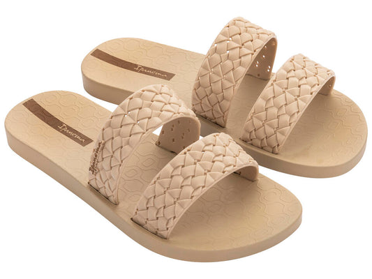 Image of Sandals. Product name - City Fem Iii Beige/beige Vegan Ipanema in Beige colour by brand - Ipanema